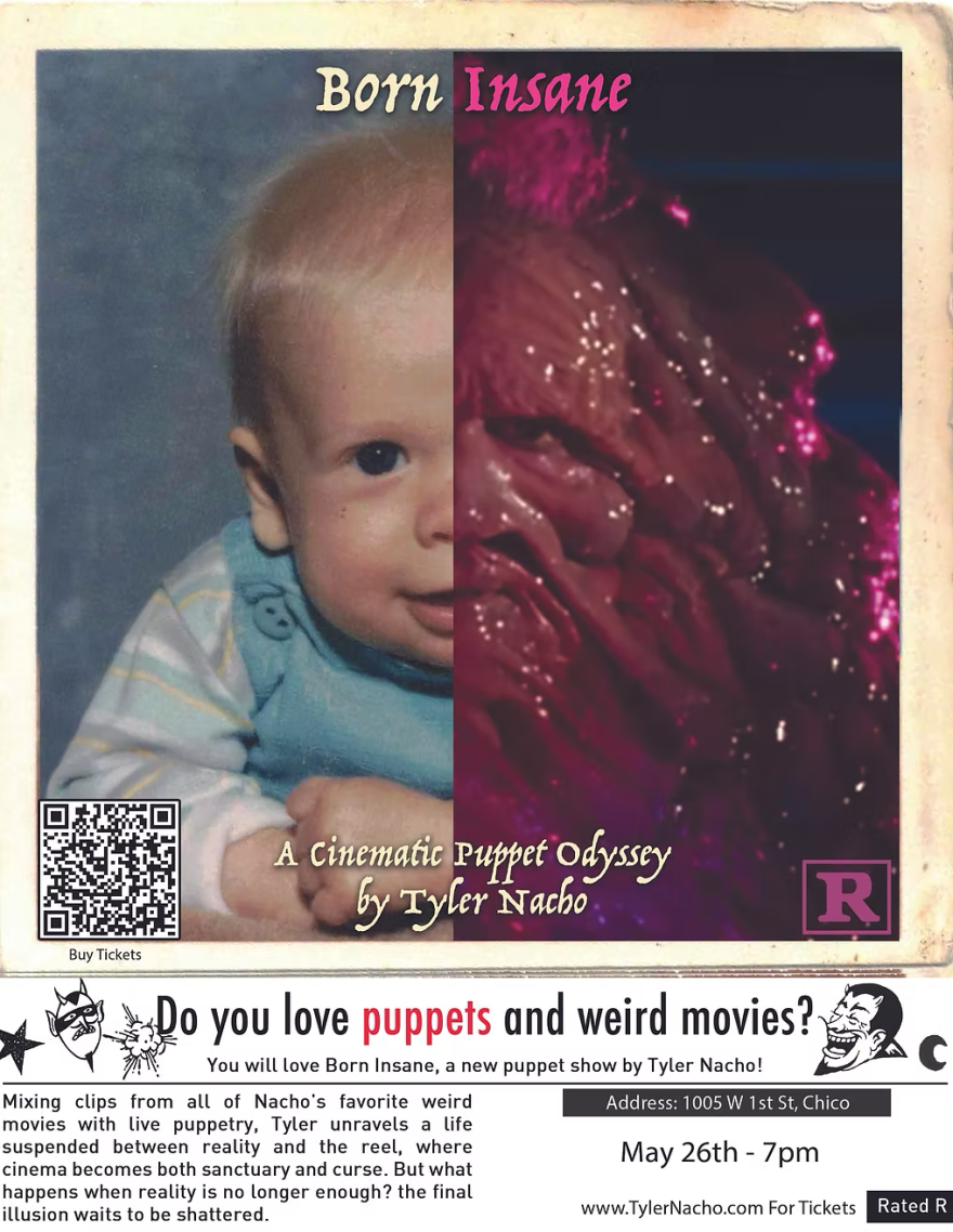 Born Insane - A Cinematic Puppet Odyssey by Tyler Nacho