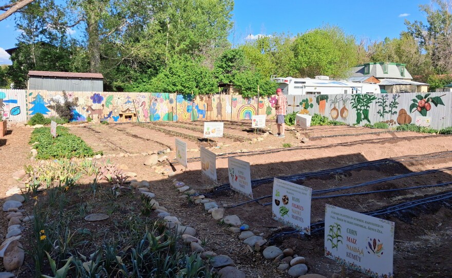 The Mancos School Garden includes vegetable beds, pollinator habitat, educational signage, and gathering spaces. Organizers say volunteers play an important role in maintaining the site during the summer months.