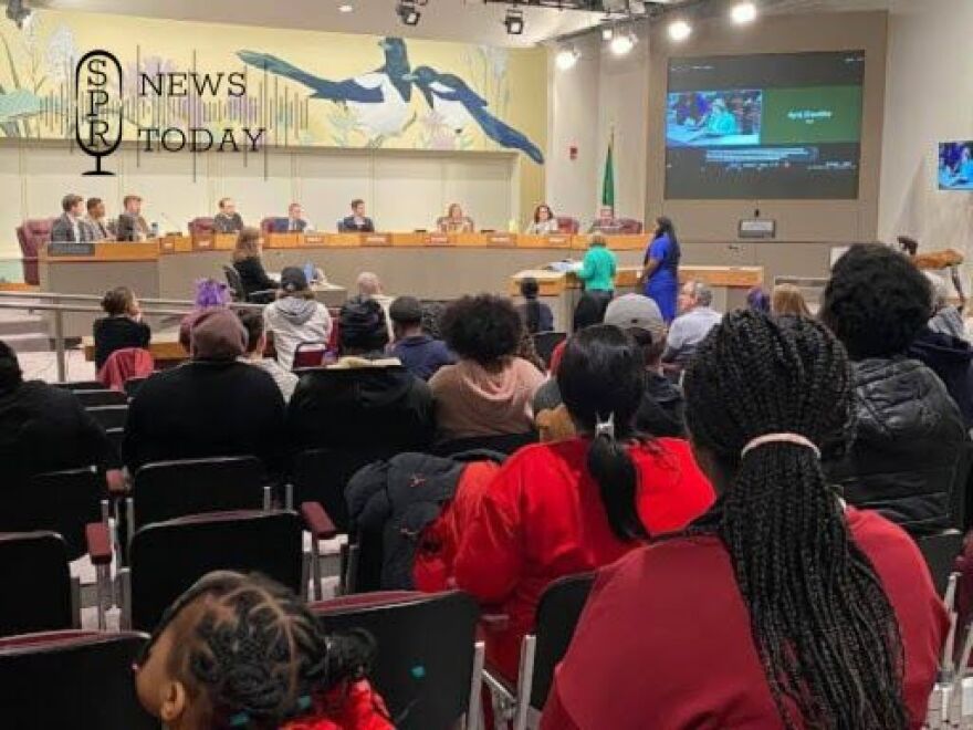 The Spokane community turns out to honor Haitian Independence Day on Jan. 6 at Spokane City Hall.
