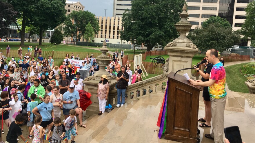 LGBTQ rally Capital