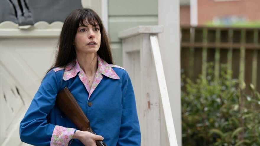 Anne Hathaway in The End of Oak Street.