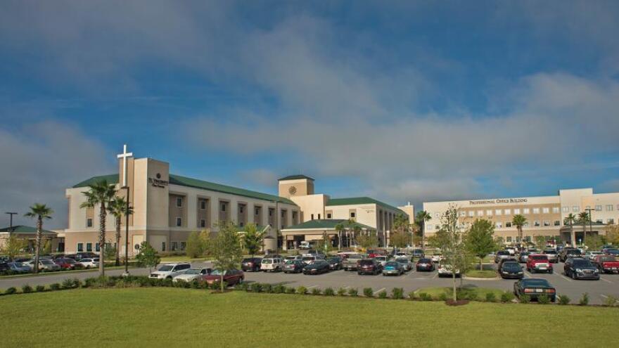 Ascension St. Vincent's Clay County hospital is pictured.