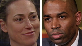 Alison Esposito, left, and Anthony Delgado are competing in this year's race for New York lieutenant governor. (Esposito: New York NOW / Delgado: NY Governor's Office)