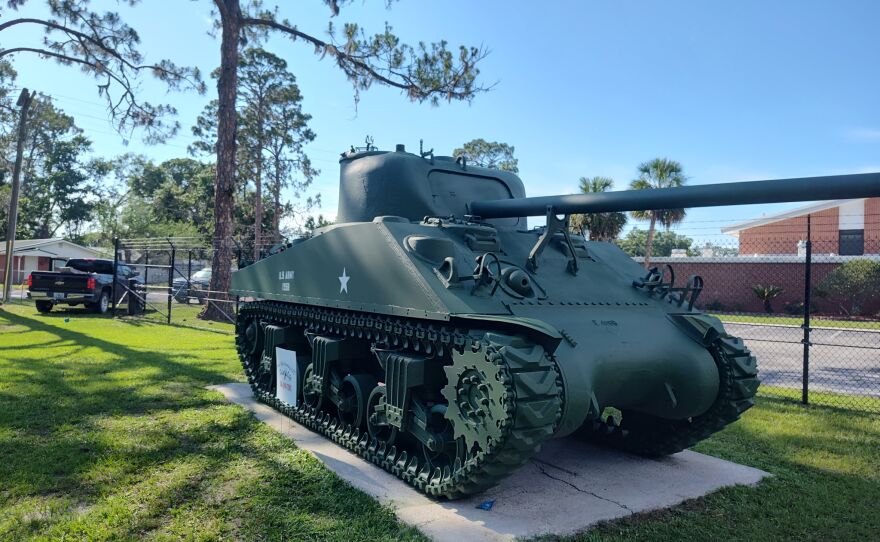 Charles Bean, 54, of Live Oak fulfills his childhood dream of restoring a vintage M4 military tank, once left to rust (Courtesy of Charles Bean).