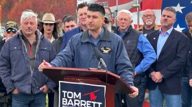 Michigan State Senator Tom Barrett (R-Charlotte) campaigned with military veterans Tuesday in Howell. He's running for the 7th congressional district seat against incumbent Rep. Elissa Slotkin (D-MI).