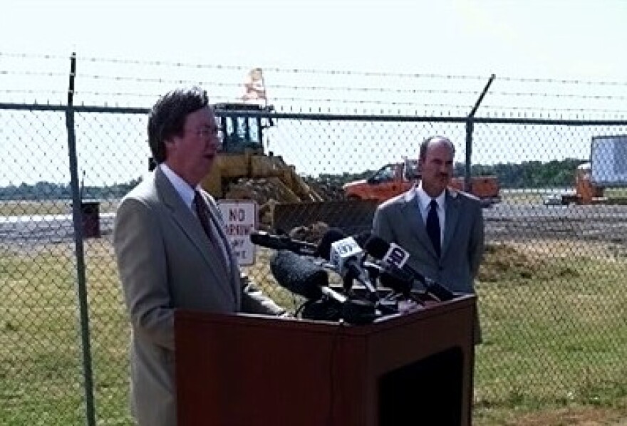 Mayor speaks at news conference