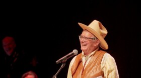 Kevin Kling on stage in a recent performance