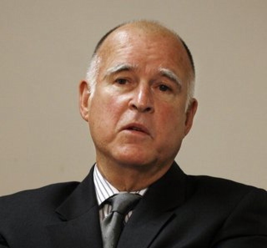 California Gov. Jerry Brown.