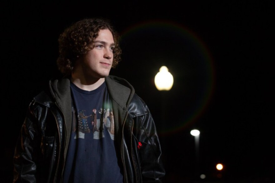 Morgantown High School senior Nicholas Chaffins.