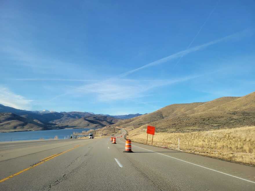 UDOT is working to widen U.S. 189 in Wasatch County near Deer Creek Reservoir.