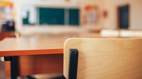 Empty school classroom