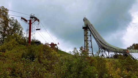 Views from Copper Peak in Ironwood, Michigan