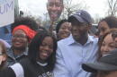 Andrew Gillum promised black residents of counties ravaged by Hurricane Michael that they will receive support in their efforts to rebuild. 