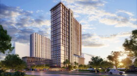 A rendering of Mayor Wright Housing redevelopment.