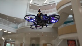 A drone from Campus Guardian Angel.