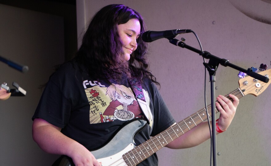 Freya’s Felines performs at Tippapalooza on Saturday, August 31, 2024. (Ruthie Herman for WYSO)