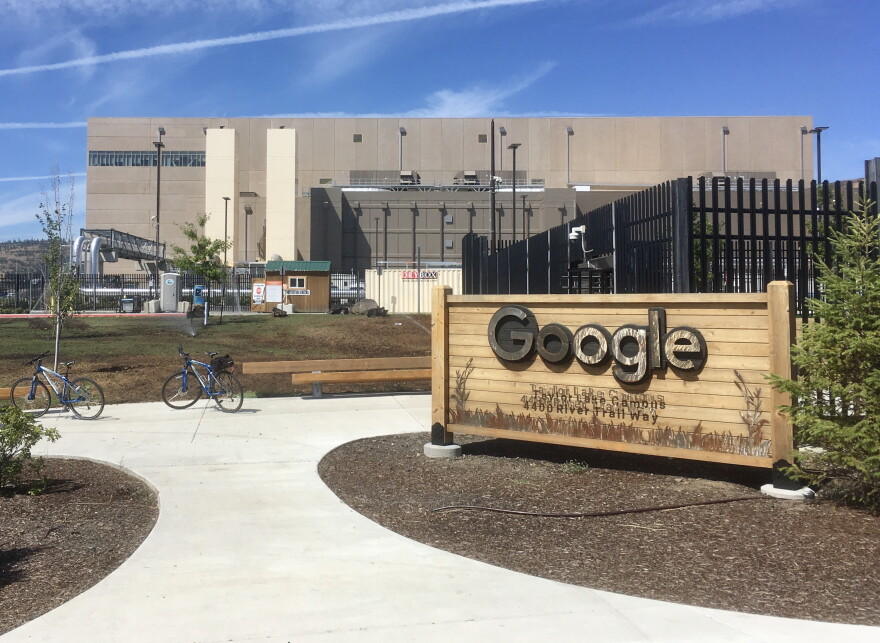 A Google data center in Dalles, Oregon.