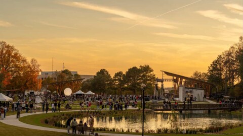 Reopening of Finlay Park in Columbia, South Carolina.