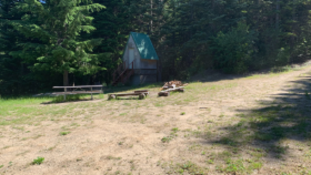 Campgrounds at Anderson Lake are maintained by Washington's Department of Natural Resources