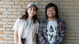 Sarah Liese (left) and Matthew Viriyapah