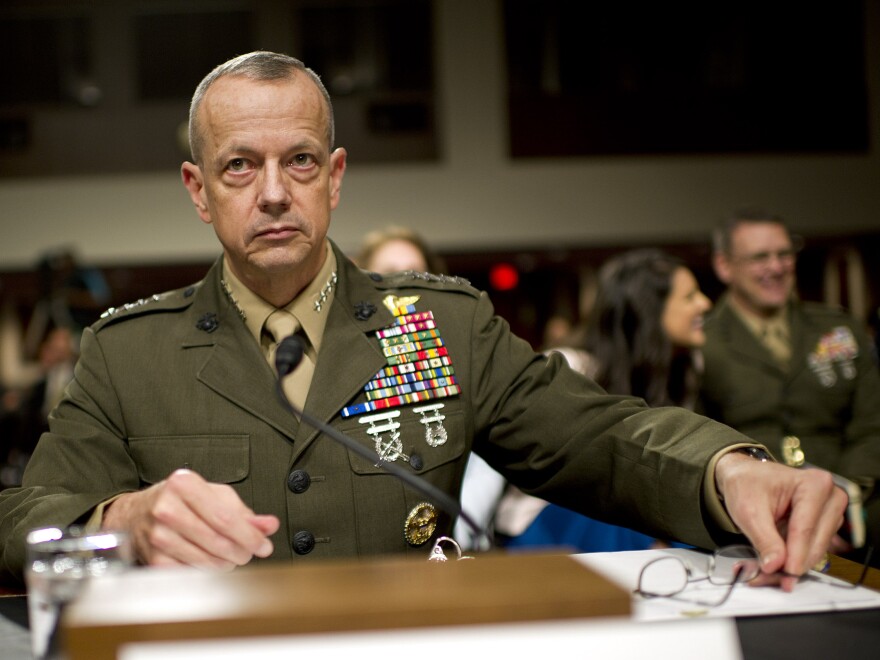 Gen. John Allen, Recent Top Commander In Afghanistan, Is Retiring