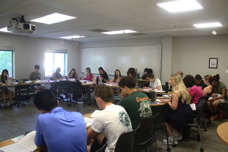 24 high school students from across Mid-Michigan participates in the Civics Education Academy, hosted by Michigan State University's James Madison College on July 15, 2026.