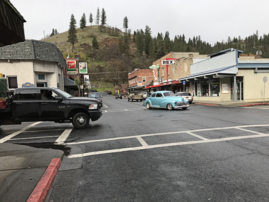 Timber mill towns like Orofino were put on the map more than a hundred years ago when the timber supply in national forests seemed limitless. Today many federal lands are closed to logging, and unemployment rates in these towns are among the highest in Idaho.
