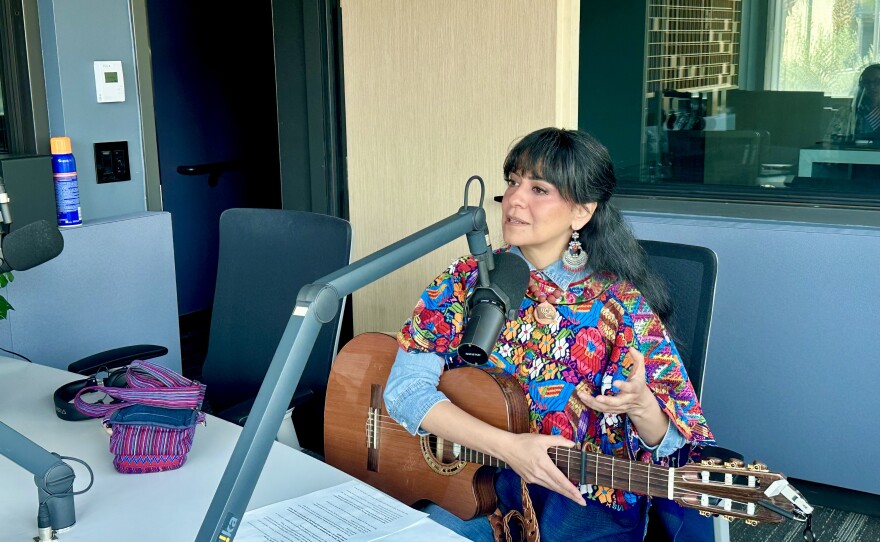 Musician Azul Barrientos is the co-founder and organizer of the Todos Agua festival.