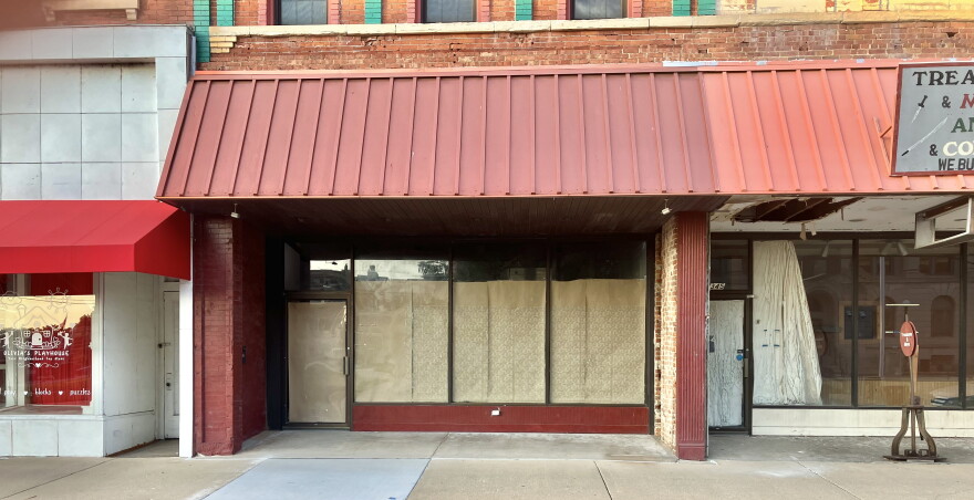 The owner of this vacant building at 343 Court Street in downtown Pekin turned down a $50,000 TIF commercial building improvement grant from the city.