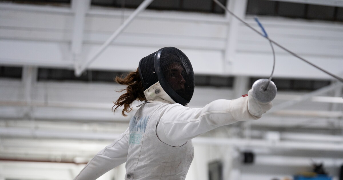 A transgender fencer lost her team. Now she's rebuilding at UConn