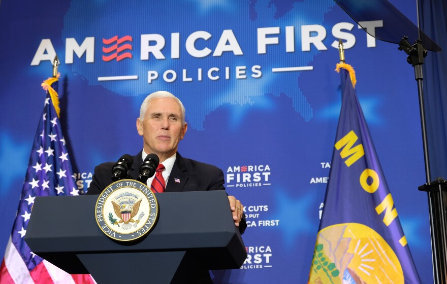 Vice President Mike Pence speaking in Billings, MT