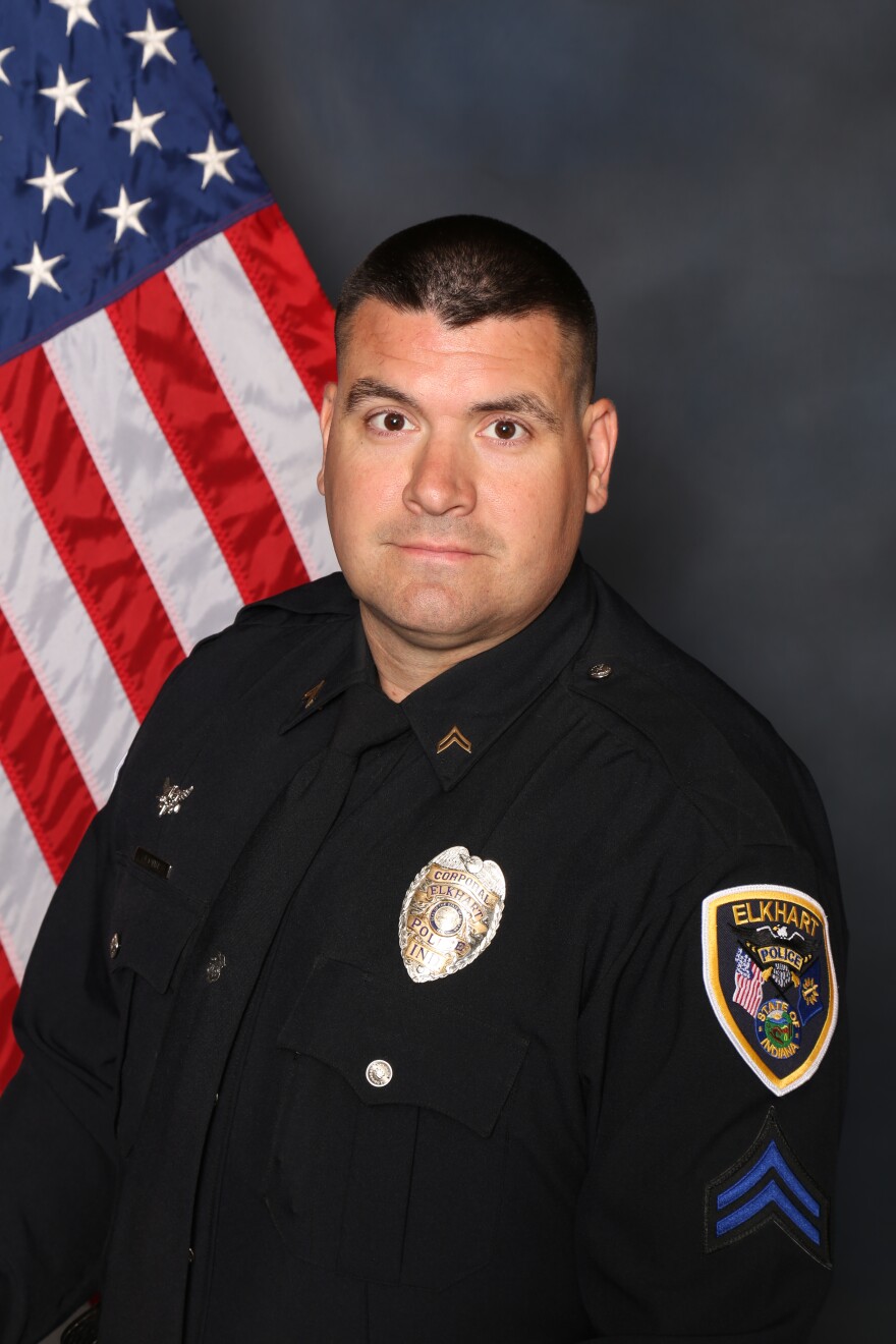 Elkhart Police Cpl. Jonathon Carver