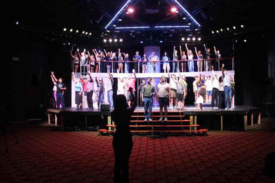 Opening number in 'Titanic the Music'