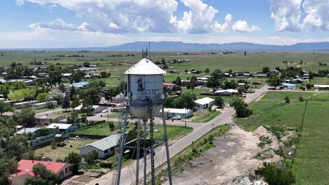 Last year, the town of Estancia, N.M., asked residents to conserve water because its wells were not producing adequately.