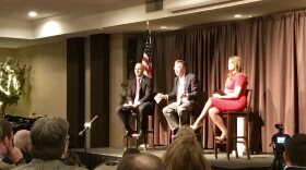 Photo of candidates on stage