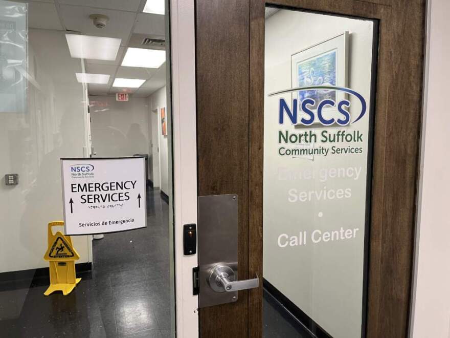 People experiencing a mental health crisis can call or walk into the North Suffolk Community Services CBHC, or any CBHC around the state, 24 hours a day to be evaluated.