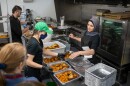 Volunteers prepared Thanksgiving meals for Cleveland's immigrant community who lost access to federal food supplements.