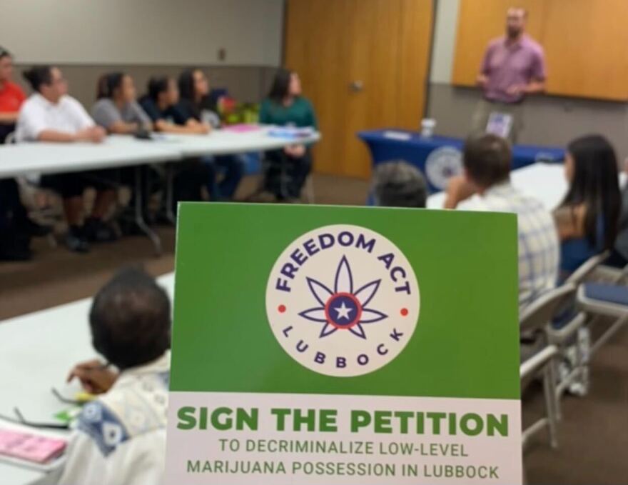 Freedom Act Lubbock started the petition on August 18, and now they have a little less than a month to go to reach the threshold for signatures and get a vote from the Lubbock City Council.