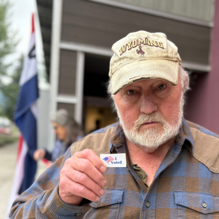Retired ski magazine publisher and photographer Bob Woodall is a self-dubbed “RINO for the day.” 