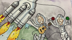 Hear Songs from Tom Irwin and His Sing Along Book for Kids at Downtown Discovery Day in Jacksonville, Illinois. This event starts at 11am and goes to 2pm on Saturday, Sept. 12 on the Jacksonville Square. Tom's book was illustrated by Kevin Atterberry.