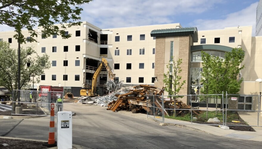 Demolition of Good Samaritan Hospital has begun with the facility's former Dayton Heart & Vascular Hospital at Good Samaritan, which was established in 2009.
