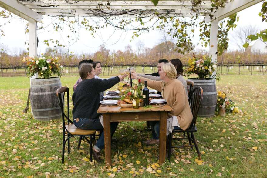 After two major storms brought damage to parts of Florida, some families will have extra people at their Thanksgiving table this year. (photo: Alicia Bruce)