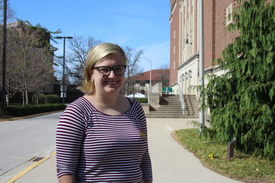 PhD student Olivia Gearner is part of an effort to bring a living wage to Purdue.