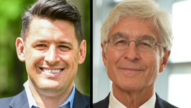 Democrats Elliot Forhan (L) and John Kulewicz (R) are running for Ohio Attorney General.