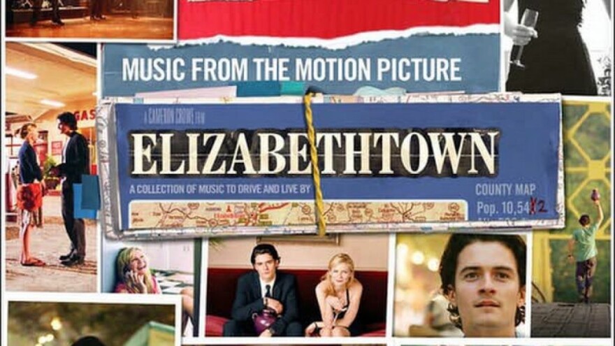 The cover of "Elizabethtown: Music From the Motion Picture" features a photo collage of stars Orlando Bloom and Kirsten Dunst.