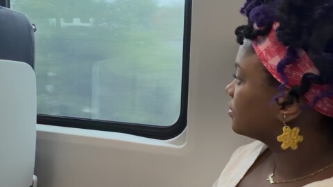 Sojourner White has made a full time job of traveling the world by train.