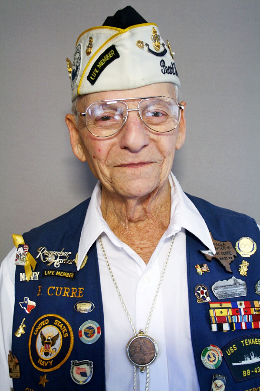 Pearl Harbor survivor Frank Curre gave his eyewitness account of the attack in an interview with StoryCorps in Waco, Texas.