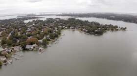 Photo by Neil Grochmal, WHRO. A new map produced by Old Dominion University, in partnership with WHRO, highlights socially-vulnerable areas at risk from sea level rise.