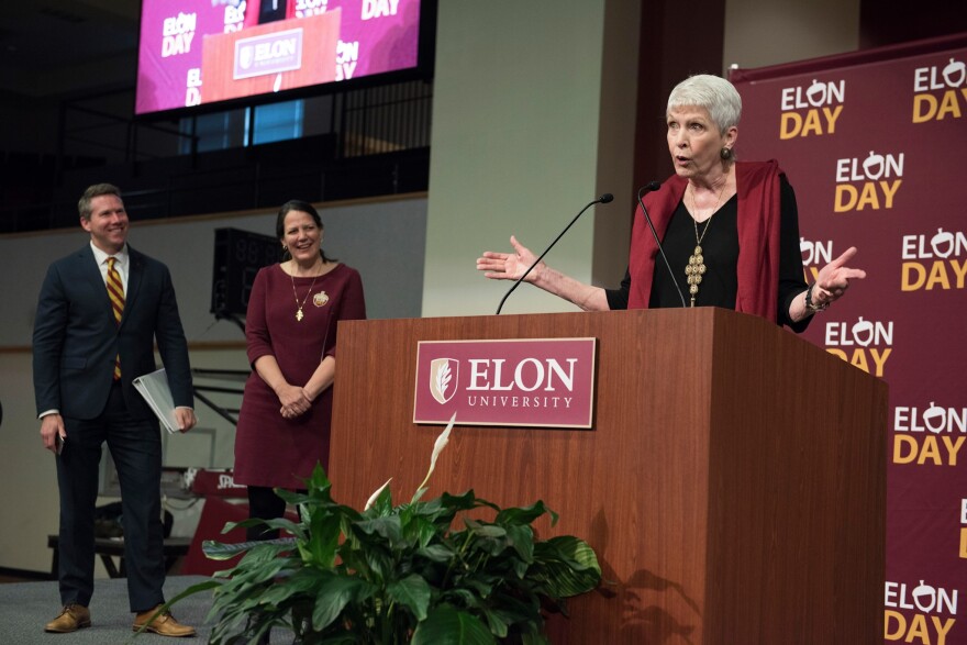 Jeanne Robertson has died at 77. The North Carolina humorist was a trustee for Elon University.