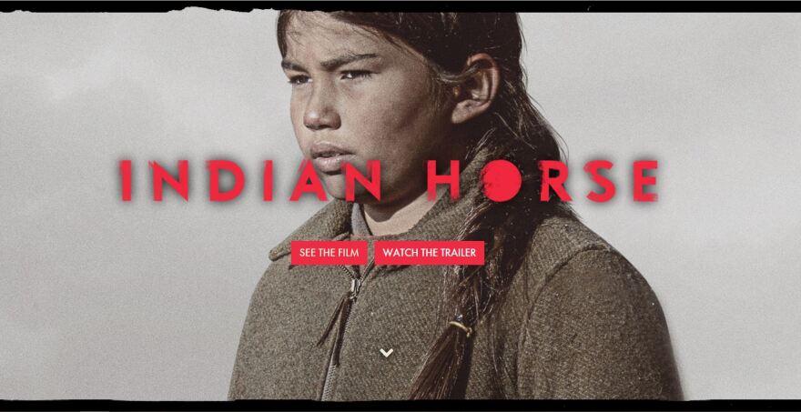 Screen capture from the "Indian Horse" website, https://www.indianhorse.ca, 11/05/18.